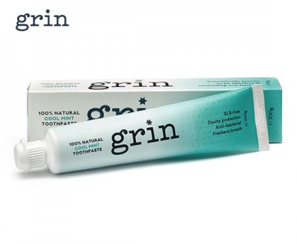 Grin 100% 纯天然全效薄荷牙膏 100克